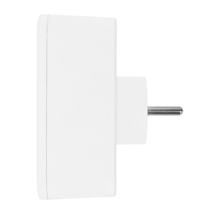 Current socket x2 + 4xUSB Maclean, splitter with 2 sockets, 2xUSB A, 2xUSB C PD 20W, 1x16A + 1x6A, MCE249 F/W