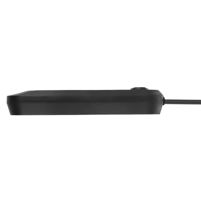 Maclean power strip, 3-socket extension cable + 3xUSB, 110-240V AC 50/60Hz, 2.1A max 2500W, 1.5m, black, MCE394 B