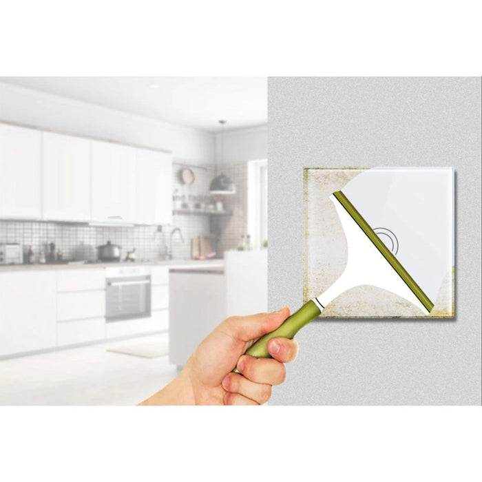 Touch-sensitive light switch MACLEAN Energy MCE702W single, glass, with round button White