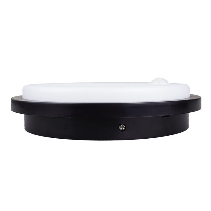 Maclean LED lamp with motion sensor, PIR sensor, black, 10W, IP65, 1000lm, neutral color, MCE525 B