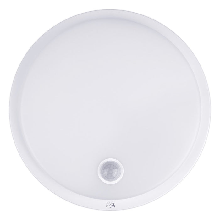 Maclean LED lamp with motion sensor, PIR sensor, white, 10W, IP65, 1000lm, neutral color, MCE525 W
