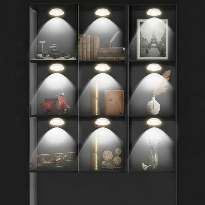 Maclean Energy MCE165 Remote Control LED Lamps Set, AAA Battieries, 6 Pieces in Set