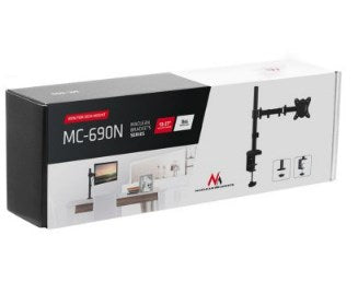 Maclean MC-690 TV mount 68.6 cm (27") Black