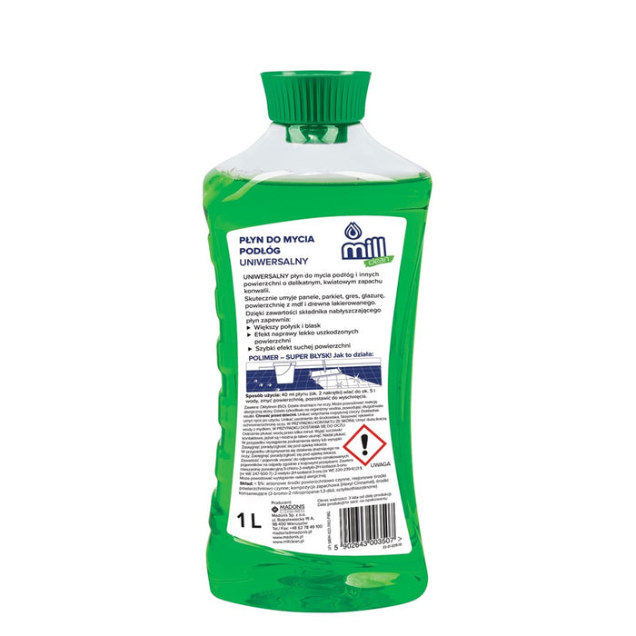 Mill Clean floor cleaner with lily of the valley fragrance 1 L