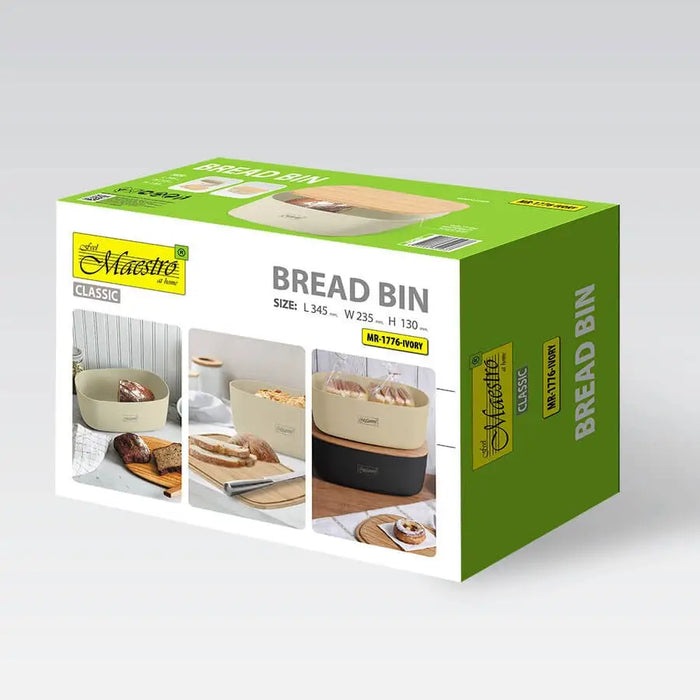 MAESTRO breadbox MR-1776-IVORY - Food containers (made of metal)AGD-PNM<<<Home Appliance - ProductsAGD<<<ActionPL