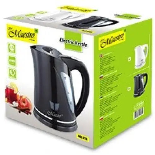 Maestro MR-038-BLACK electric kettle - Electric kettlesAGD-CZE<<<Home Appliance - ProductsAGD<<<ActionPL