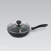 Maestro MR-1205-28 Frying pan with lid 28 cm black - Non-electric pots / pansAGD-GAR<<<Home Appliance