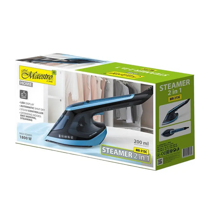 Maestro MR-315C clothes steamer - Evaporation dishesAGD-PAW<<<Home Appliance - ProductsAGD<<<ActionPL