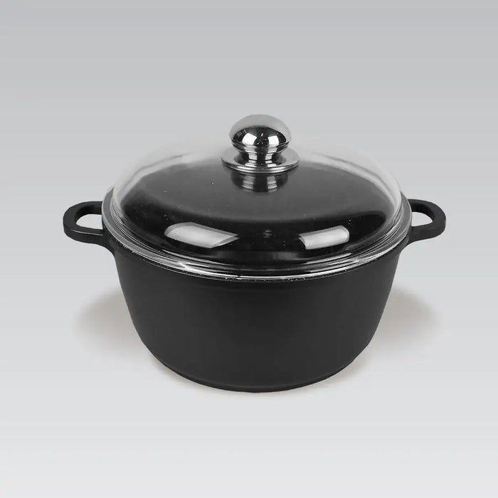 Maestro MR-4616C Pot with lid 16 cm 1 l Black - Non-electric pots / pansAGD-GAR<<<Home Appliance