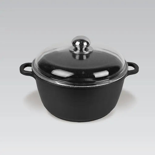 Maestro MR-4624C Pot with lid 24 cm 4 l Black - Non-electric pots / pansAGD-GAR<<<Home Appliance