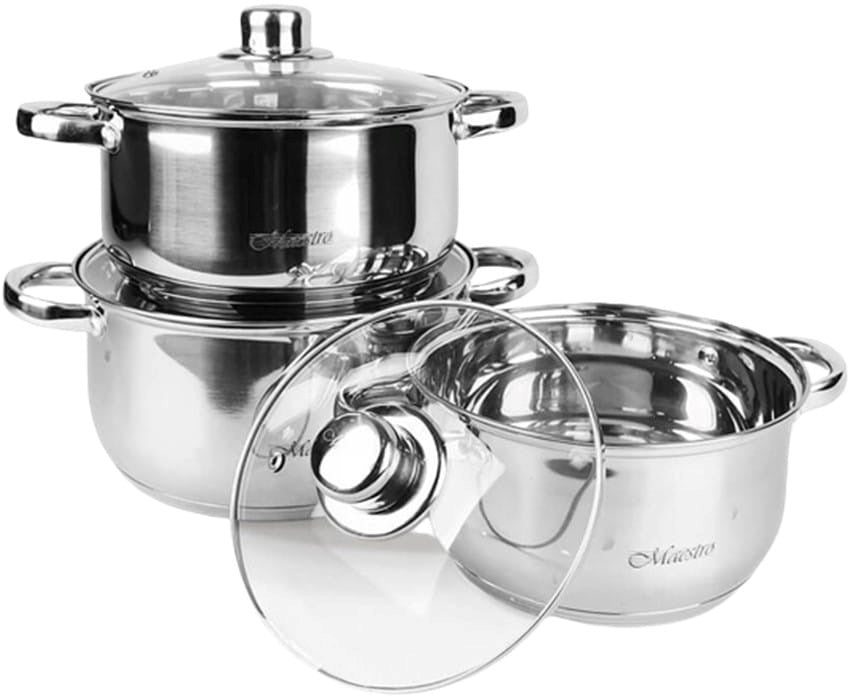 MAESTRO MR-2020-6M Cookware set 6 pieces