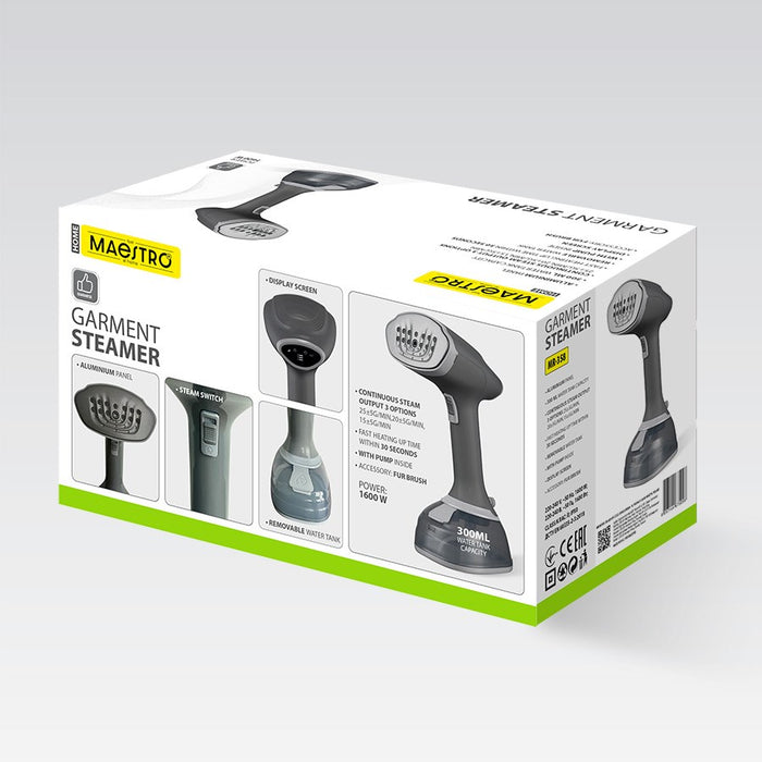Maestro MR-358 Garment steamer Grey