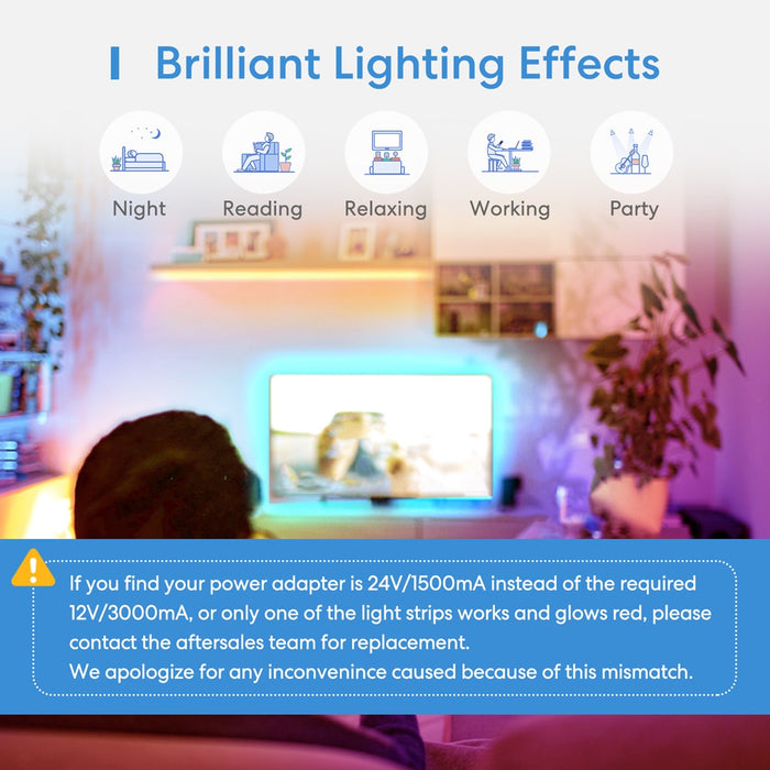 Smart Wi-Fi Light Strip MSL320 Meross (HomeKit)