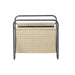 Magazine rack DKD Home Decor 39 x 26 x 36 cm Natural Black Metal - Декорация и Осветление<<<Дом
