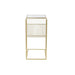 Magazine rack DKD Home Decor Golden Metal Mirror 48 x 35 x 71 cm - Декорация и Осветление<<<Дом