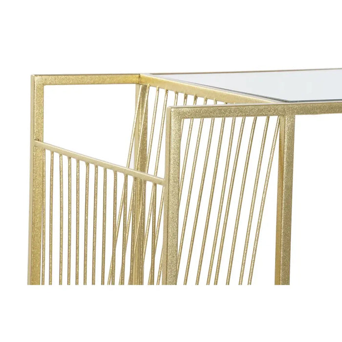Magazine rack DKD Home Decor Golden Metal Mirror 48 x 35 x 71 cm - Декорация и Осветление<<<Дом