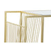 Magazine rack DKD Home Decor Golden Metal Mirror 48 x 35 x 71 cm - Декорация и Осветление<<<Дом