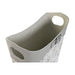 Magazine rack DKD Home Decor White Grey Lilac Light Pink Polyurethane 39 x 21 x 34 cm (2 Units) - Декорация и