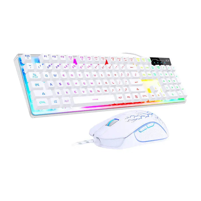 MageGee K1 wired keyboard + mouse set (white) - Sets<<<Keyboards<<<Gaming<<<InnproXML