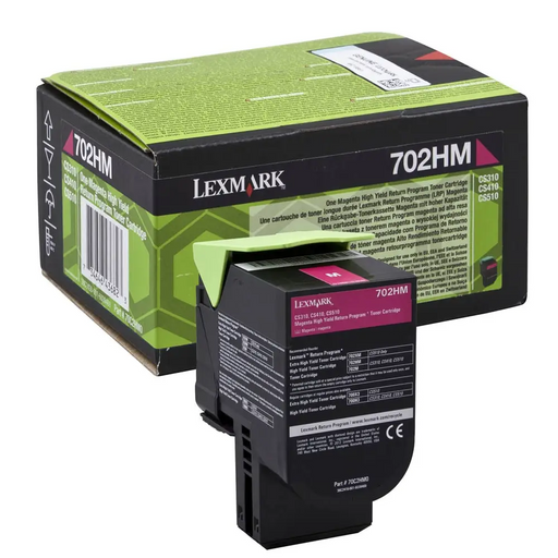 Magenta High Yield Toner Cartridge,3,000 pages,CS310dn / CS310n / CS410dn / CS410dtn / CS410n / CS510de / CS510dte