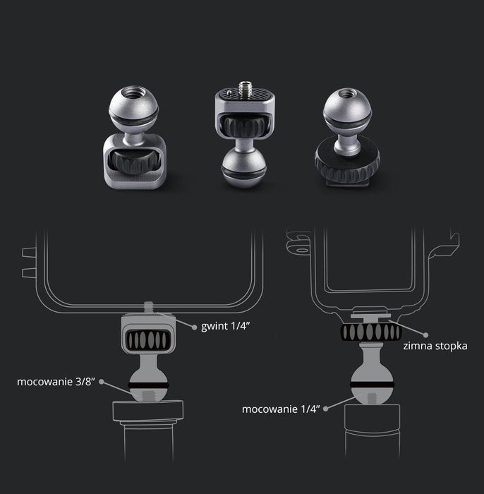 Magic Arm PGYTECH for cameras / gimbals (P-CG-009) - Straps mounts and holders<<<Mounts<<<Tripods<<<Selfie