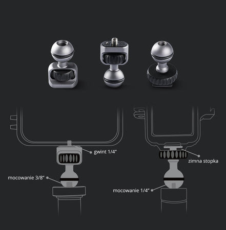 Magic Arm PGYTECH for cameras / gimbals (P-CG-009) - Straps mounts and holders<<<Mounts<<<Tripods<<<Selfie
