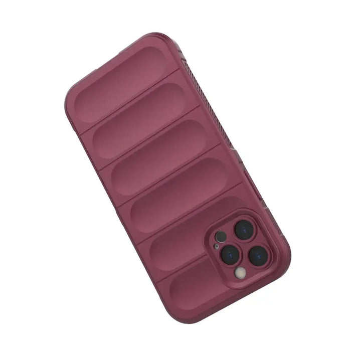 Magic Shield Case for iPhone 12 Pro flexible armored burgundy cover - Cell phone cases and covers<<<HurtelXML
