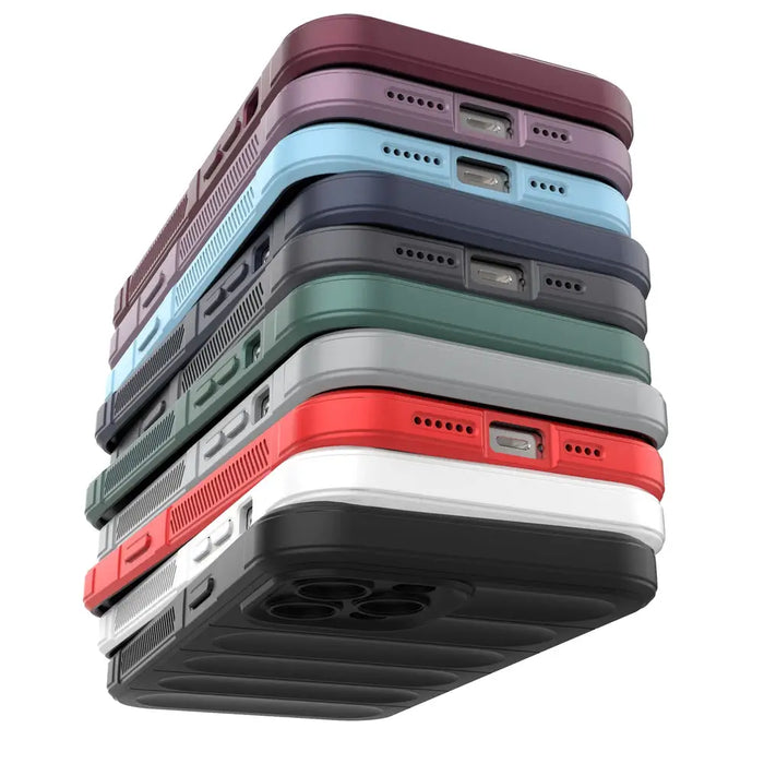 Magic Shield Case case for iPhone 12 Pro Max flexible armored dark blue cover - Cell phone cases and covers<<<HurtelXML