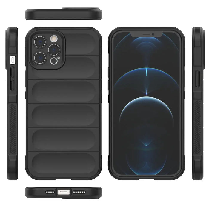Magic Shield Case case for iPhone 12 Pro Max flexible armored dark blue cover - Cell phone cases and covers<<<HurtelXML