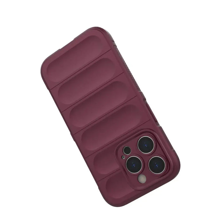 Magic Shield Case case for iPhone 14 Pro elastic armored cover in burgundy - Cell phone cases and covers<<<HurtelXML