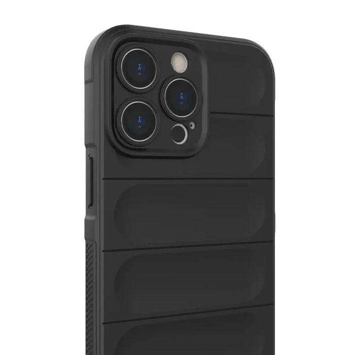 Magic Shield Case case for iPhone 14 Pro Max elastic armored case in burgundy - Cell phone cases and covers<<<HurtelXML