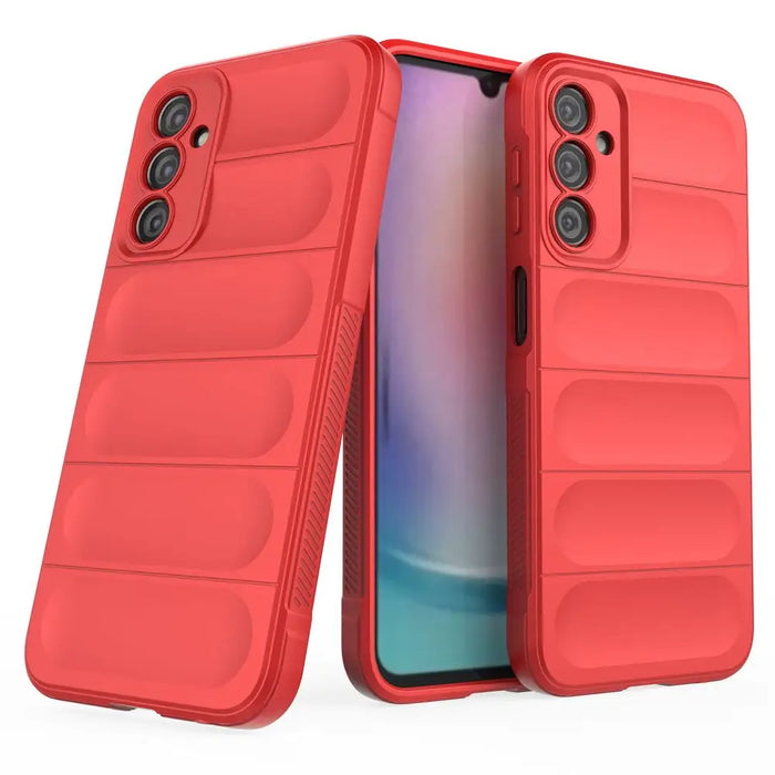 Magic Shield Case for Samsung Galaxy A24 4G flexible armored cover red - Cell phone cases and covers<<<HurtelXML