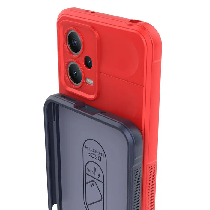 Magic Shield Case for Xiaomi Redmi Note 12 5G / Poco X5 5G Flexible Armor Cover Red - Cell phone cases