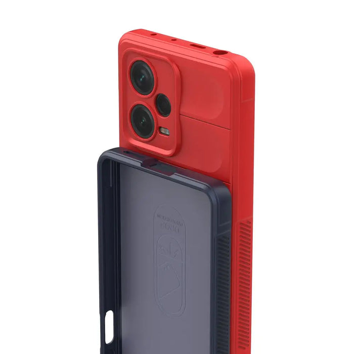 Magic Shield Case for Xiaomi Redmi Note 12 Pro+ flexible armored cover red - Cell phone cases and covers<<<HurtelXML