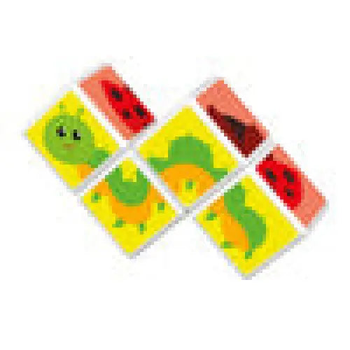 Magicube Printed Insects magnetic blocks + cards 7 pieces GEOMAG GEO-121 - Blocks and construction