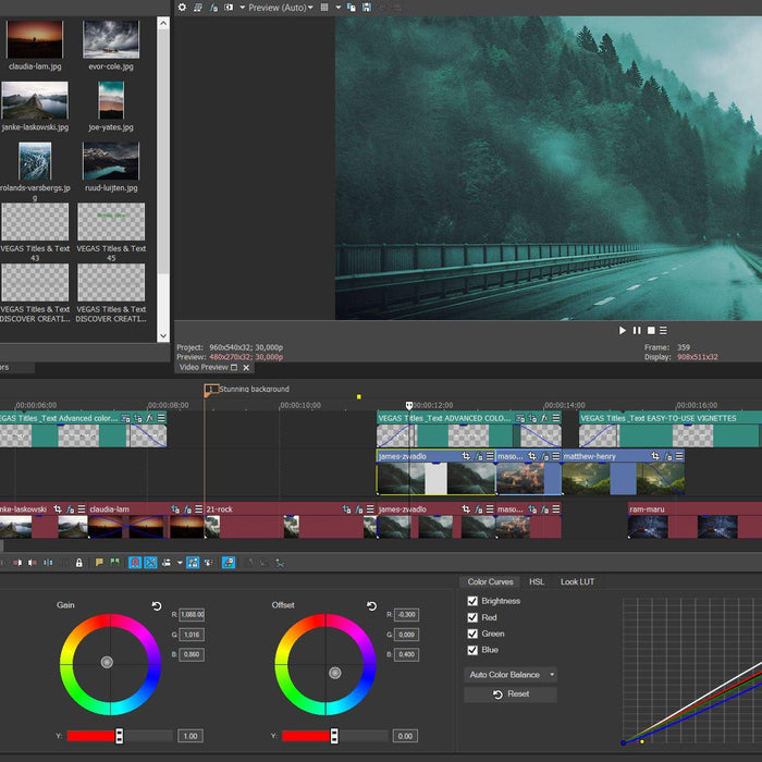 MAGIX VEGAS Pro software