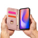 Magnet Card Case for iPhone 12 Pouch Card Wallet Card Stand Pink - Cell phone cases and covers<<<HurtelXML