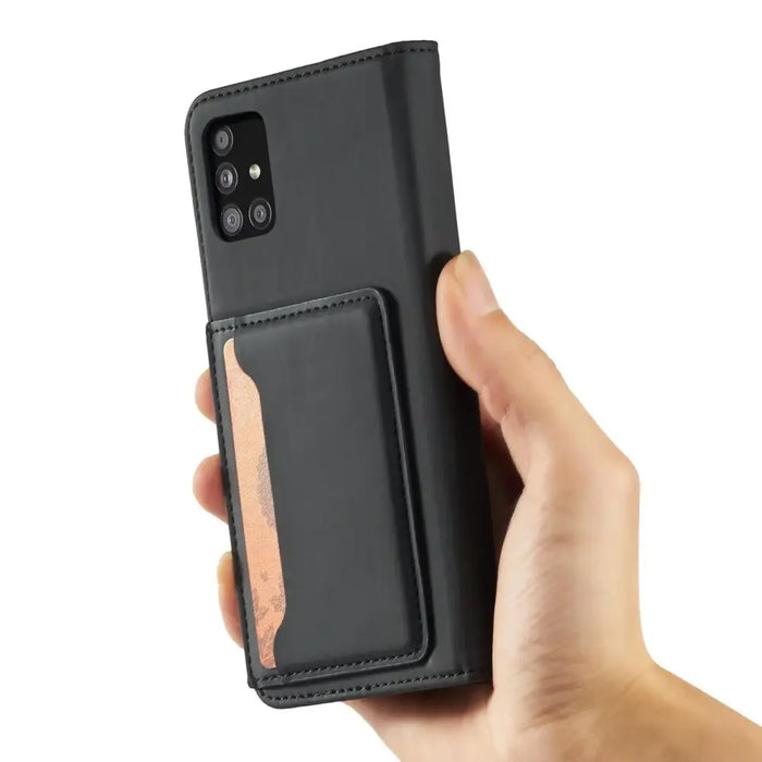 Magnet Card Case Case for Samsung Galaxy A53 5G Pouch Wallet Card Holder Black - Cell phone cases and covers<<<HurtelXML
