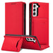 Magnet Card Case for Samsung Galaxy S22 + (S22 Plus) Pouch Wallet Card Holder Red - Cell phone cases