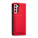 Magnet Card Case for Samsung Galaxy S22 + (S22 Plus) Pouch Wallet Card Holder Red - Cell phone cases