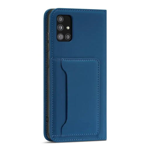 Magnet Card Case Case for Xiaomi Redmi Note 11 Pouch Card Wallet Card Holder Blue - Cell phone cases