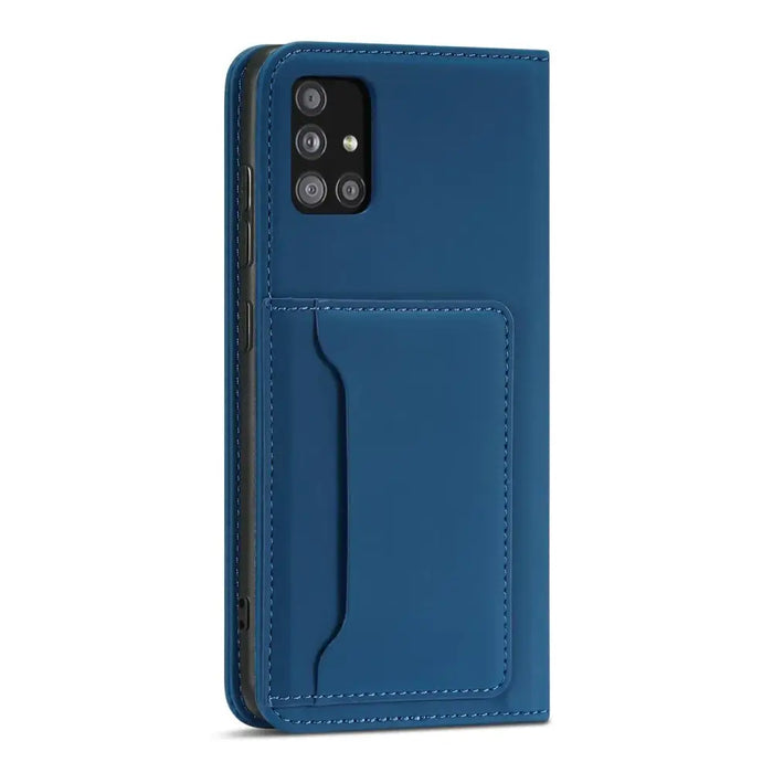Magnet Card Case Case for Xiaomi Redmi Note 11 Pouch Card Wallet Card Holder Blue - Cell phone cases