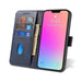 Magnet Case Cover for Xiaomi Redmi Note 12 Cover with Flip Wallet Stand Blue - Cell phone cases and covers<<<HurtelXML