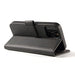 Magnet Case elegant case case cover with a flap and stand function for Motorola Moto G100 / Edge S black - Cell phone
