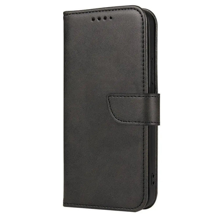 Magnet Case elegant case case cover with a flap and stand function for Motorola Moto G71 5G black - Cell phone cases