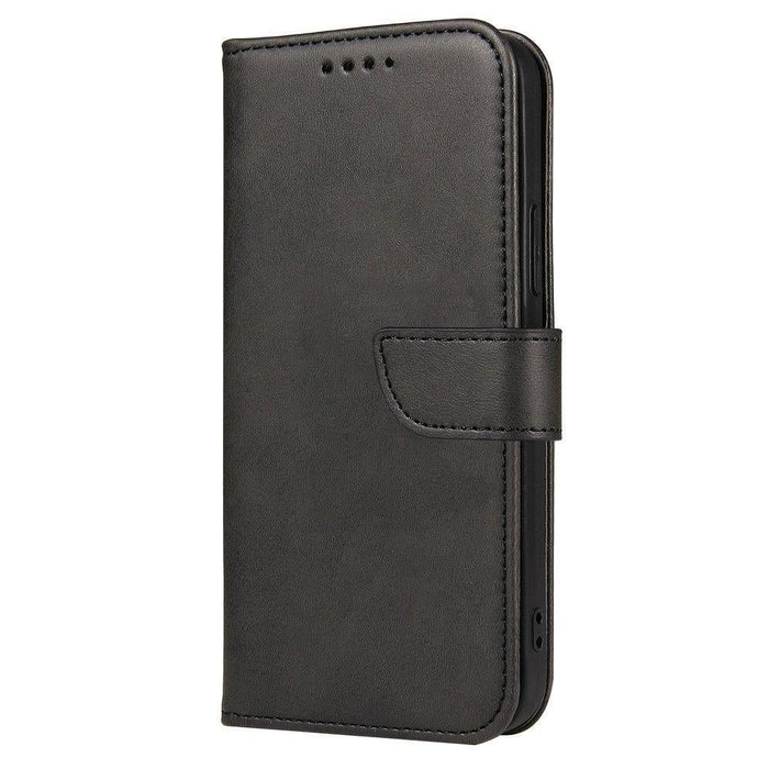 Magnet Case elegant case case cover with a flap and stand function for Motorola Moto G100 / Edge S black - Cell phone
