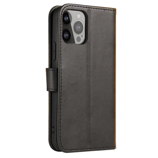 Magnet Case elegant case cover with a flap and stand function iPhone 14 black - Cell phone cases and covers<<<HurtelXML