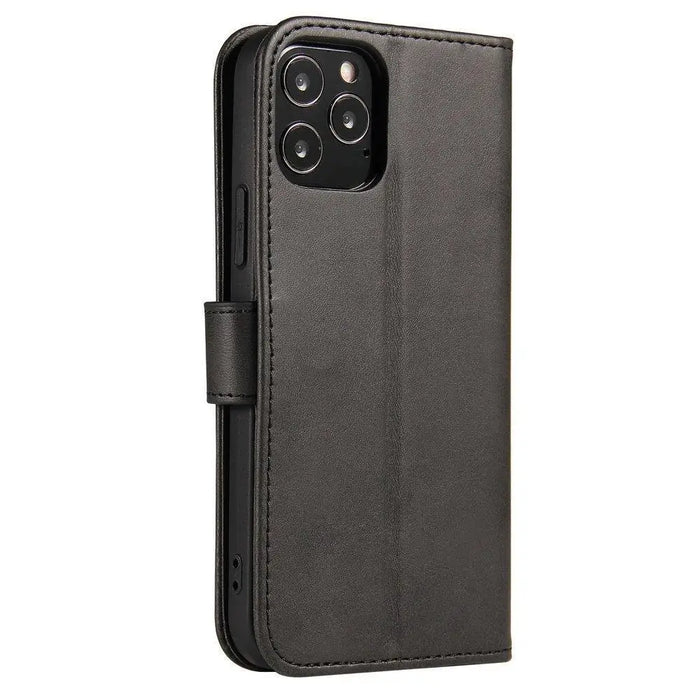 Magnet Case elegant case case cover with a flap and stand function Realme 9i black - Cell phone cases