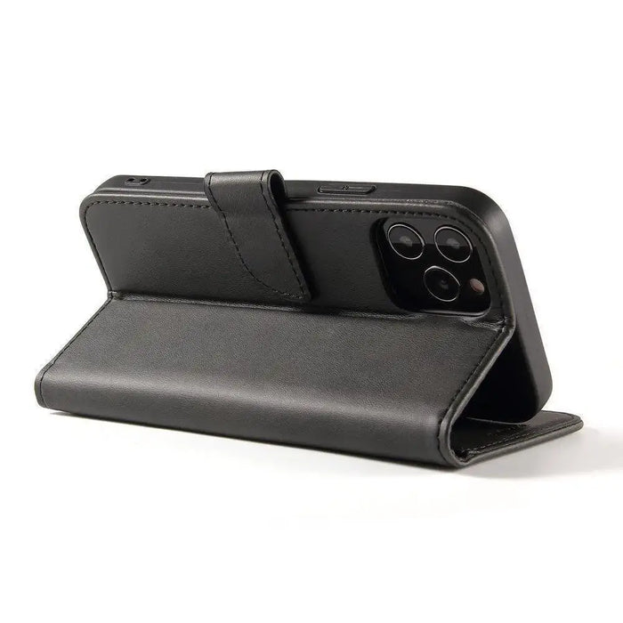 Magnet Case elegant case case cover with a flap and stand function Realme GT Neo 3 black - Cell phone cases