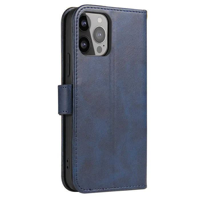 Magnet Case for Samsung Galaxy A14 5G cover with flip wallet stand blue - Cell phone cases and covers<<<HurtelXML